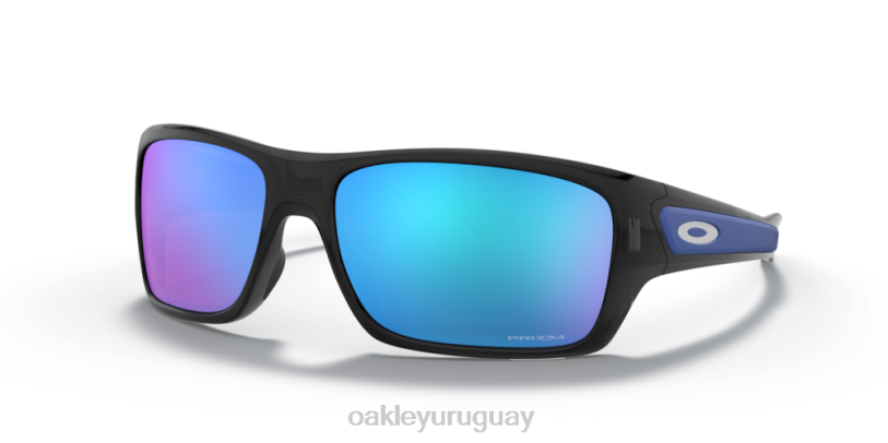 Oakley turbina XT4H431 gafas lentes prizm de zafiro, montura tinta negra