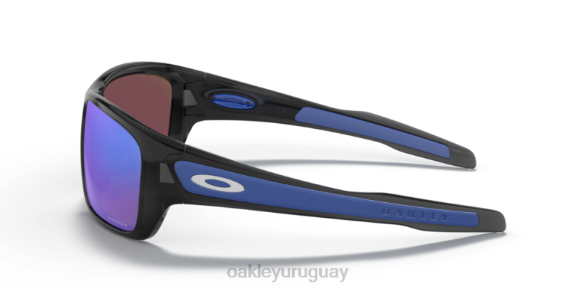 Oakley turbina XT4H431 gafas lentes prizm de zafiro, montura tinta negra