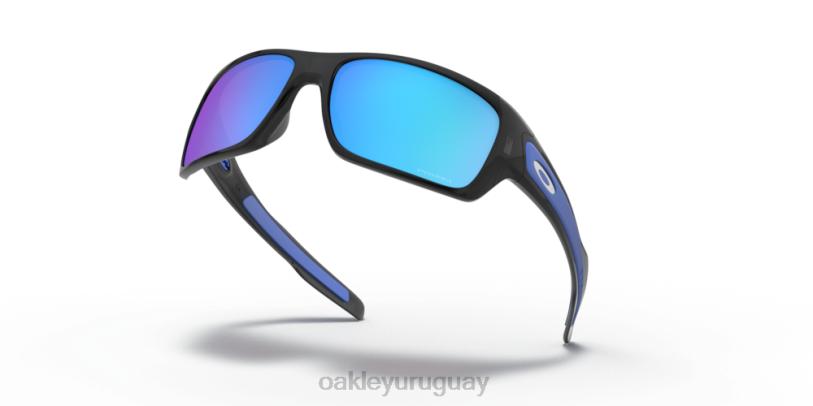 Oakley turbina XT4H431 gafas lentes prizm de zafiro, montura tinta negra