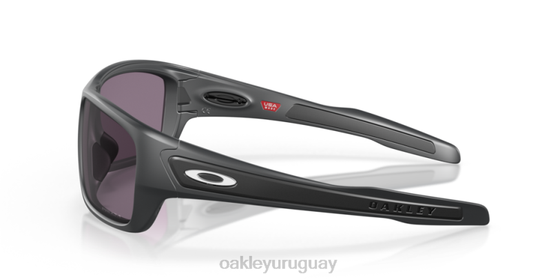 Oakley turbina XT4H435 gafas lentes gris prizm, marco de carbono mate