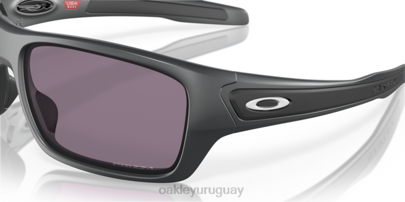 Oakley turbina XT4H435 gafas lentes gris prizm, marco de carbono mate