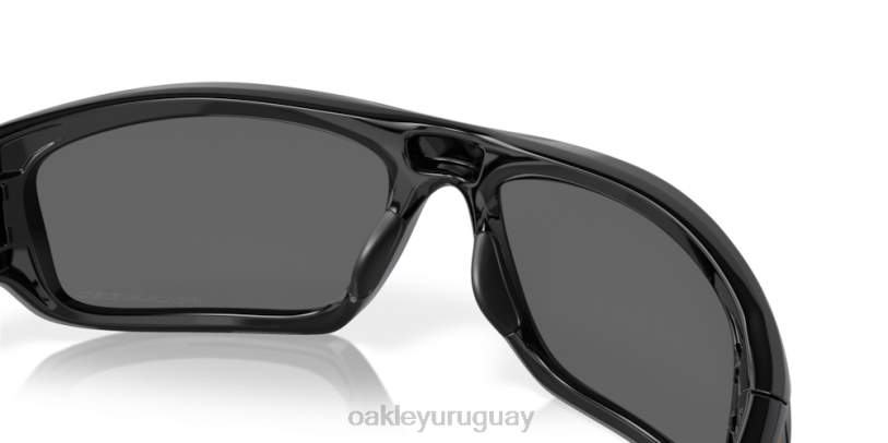 Oakley válvula XT4H772 gafas lentes polarizadas de iridio negro, montura negra pulida