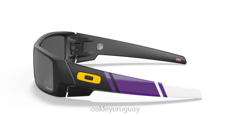 Oakley vikingos de minnesota gascan XT4H562 gafas lentes prizm negro, montura negro mate