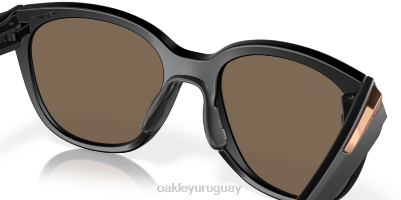 Oakley Clave baja XT4H941 gafas lentes polarizadas prizm oro rosa, montura negro mate