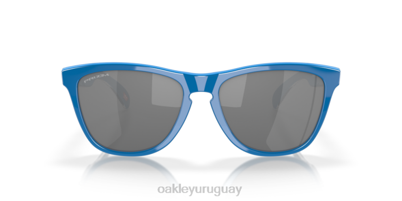 Oakley Colección de alta resolución de pieles de rana (ajuste de puente bajo) XT4H823 gafas Lentes prizm negras, montura de zafiro pulido de alta resolución.