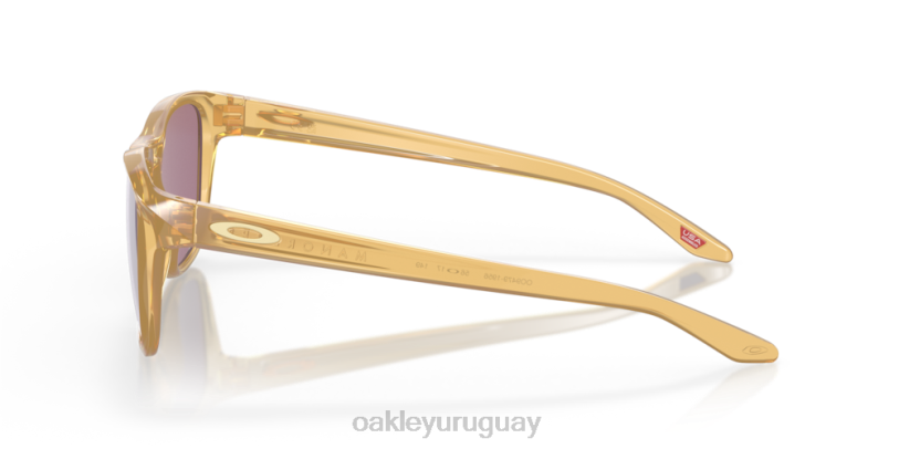 Oakley Manorburn descubre la colección XT4H1097 gafas lentes prizm jade, montura curry claro transparente