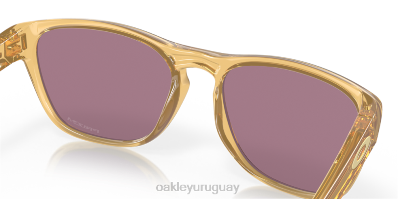 Oakley Manorburn descubre la colección XT4H1097 gafas lentes prizm jade, montura curry claro transparente