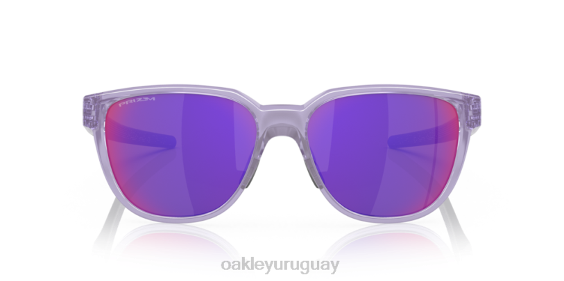 Oakley actuador (ajuste de puente bajo) XT4H843 gafas Lentes prizm road, montura lila transparente