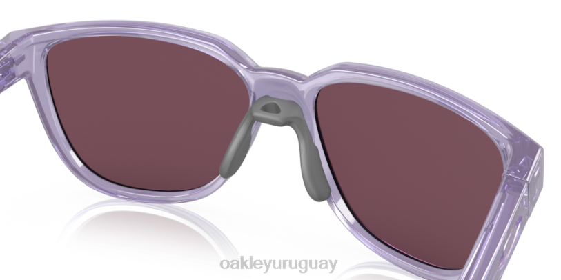 Oakley actuador (ajuste de puente bajo) XT4H843 gafas Lentes prizm road, montura lila transparente