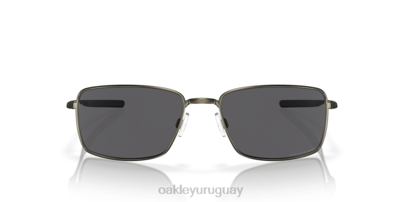 Oakley alambre cuadrado XT4H495 gafas lentes polarizadas grises, montura de carbono