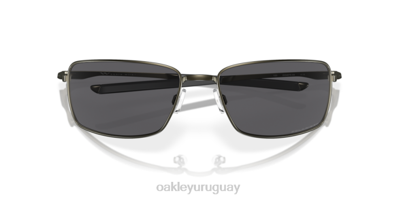 Oakley alambre cuadrado XT4H495 gafas lentes polarizadas grises, montura de carbono