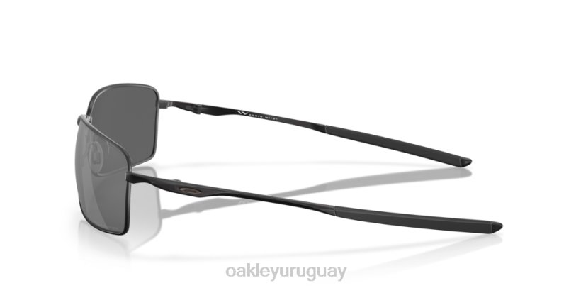 Oakley alambre cuadrado XT4H496 gafas lentes polarizadas iridio negro, montura negra mate