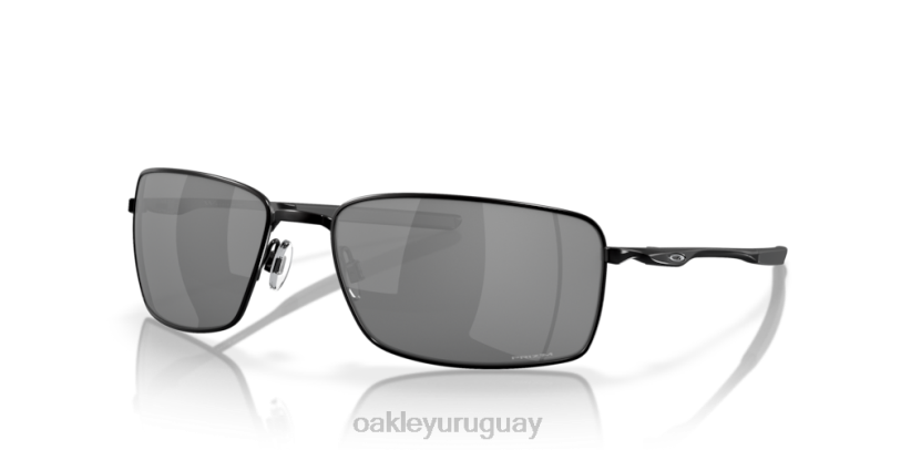 Oakley alambre cuadrado XT4H497 gafas lentes prizm negras, montura negra pulida