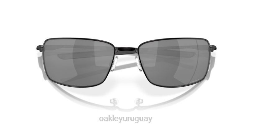 Oakley alambre cuadrado XT4H497 gafas lentes prizm negras, montura negra pulida