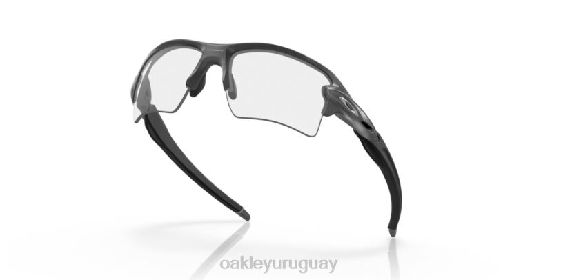 Oakley antiaéreos 2.0 xl XT4H128 gafas Lentes fotocromáticas de iridio de transparente a negro, montura de acero