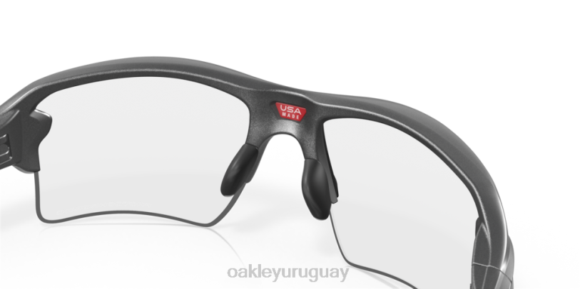 Oakley antiaéreos 2.0 xl XT4H128 gafas Lentes fotocromáticas de iridio de transparente a negro, montura de acero