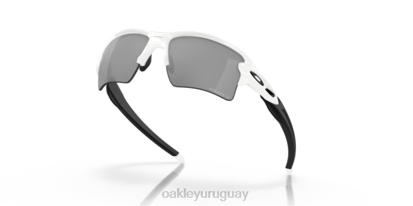 Oakley antiaéreos 2.0 xl XT4H132 gafas lentes prizm polarizadas negras, montura blanca pulida