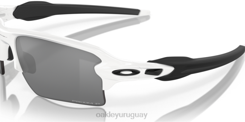 Oakley antiaéreos 2.0 xl XT4H132 gafas lentes prizm polarizadas negras, montura blanca pulida