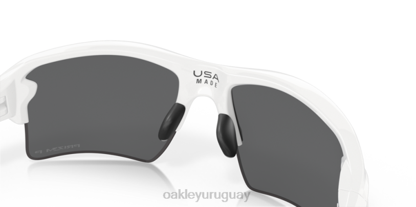 Oakley antiaéreos 2.0 xl XT4H132 gafas lentes prizm polarizadas negras, montura blanca pulida