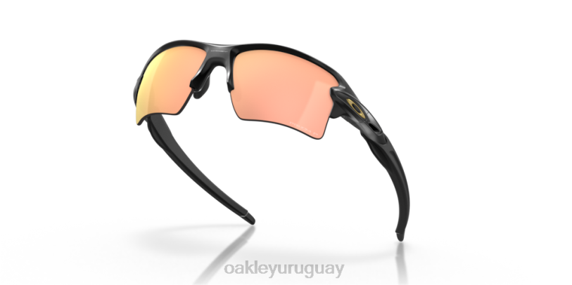 Oakley antiaéreos 2.0 xl XT4H141 gafas lentes polarizadas prizm oro rosa, montura negro mate