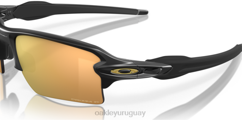 Oakley antiaéreos 2.0 xl XT4H141 gafas lentes polarizadas prizm oro rosa, montura negro mate