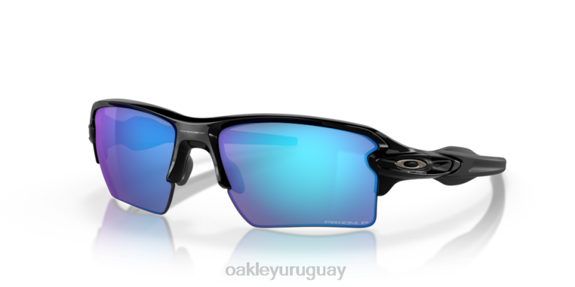 Oakley antiaéreos 2.0 xl XT4H143 gafas lentes polarizadas prizm sapphire, montura negra pulida