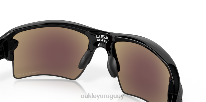 Oakley antiaéreos 2.0 xl XT4H143 gafas lentes polarizadas prizm sapphire, montura negra pulida