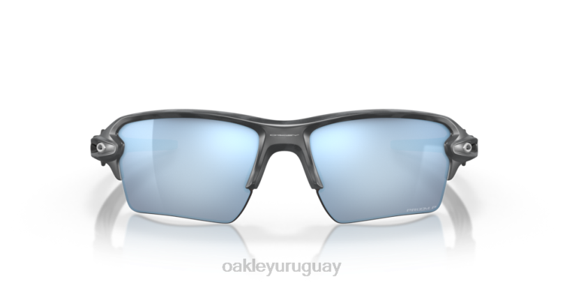 Oakley antiaéreos 2.0 xl XT4H145 gafas Lentes polarizadas Prizm Deep Water, montura de camuflaje negro mate.