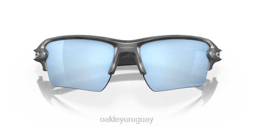 Oakley antiaéreos 2.0 xl XT4H145 gafas Lentes polarizadas Prizm Deep Water, montura de camuflaje negro mate.