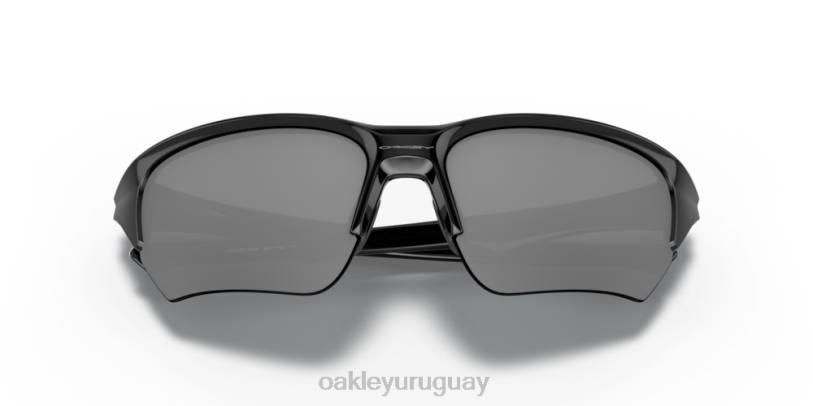 Oakley beta antiaéreo XT4H307 gafas lentes de iridio negro, montura negra pulida