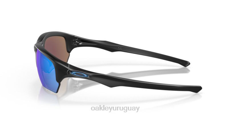Oakley beta antiaéreo XT4H309 gafas lentes polarizadas zafiro iridio, montura negra mate