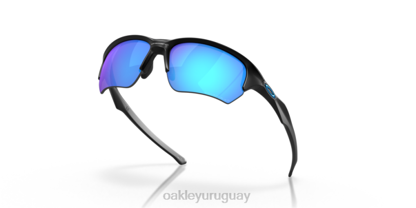 Oakley beta antiaéreo XT4H309 gafas lentes polarizadas zafiro iridio, montura negra mate