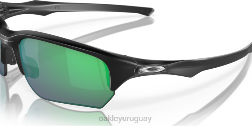 Oakley beta antiaéreo XT4H312 gafas lentes jade iridium, montura negra mate