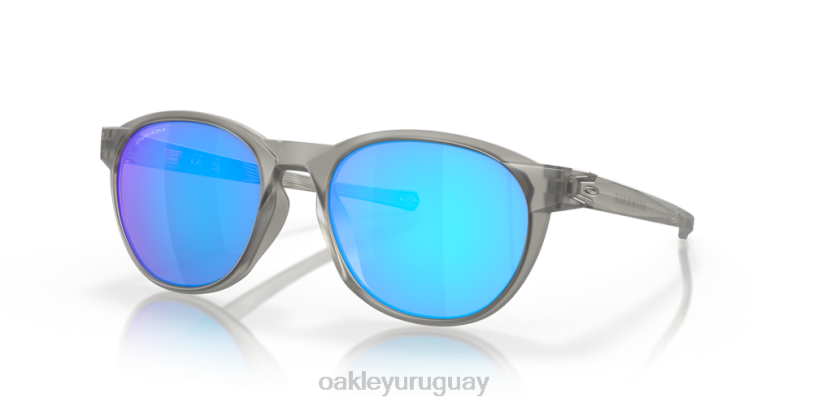 Oakley caña (ajuste de puente bajo) XT4H658 gafas lentes prizm de zafiro, montura de tinta gris mate