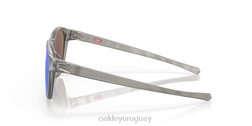 Oakley caña (ajuste de puente bajo) XT4H658 gafas lentes prizm de zafiro, montura de tinta gris mate