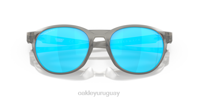 Oakley caña (ajuste de puente bajo) XT4H658 gafas lentes prizm de zafiro, montura de tinta gris mate