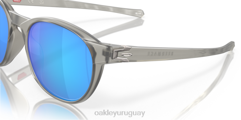 Oakley caña (ajuste de puente bajo) XT4H658 gafas lentes prizm de zafiro, montura de tinta gris mate