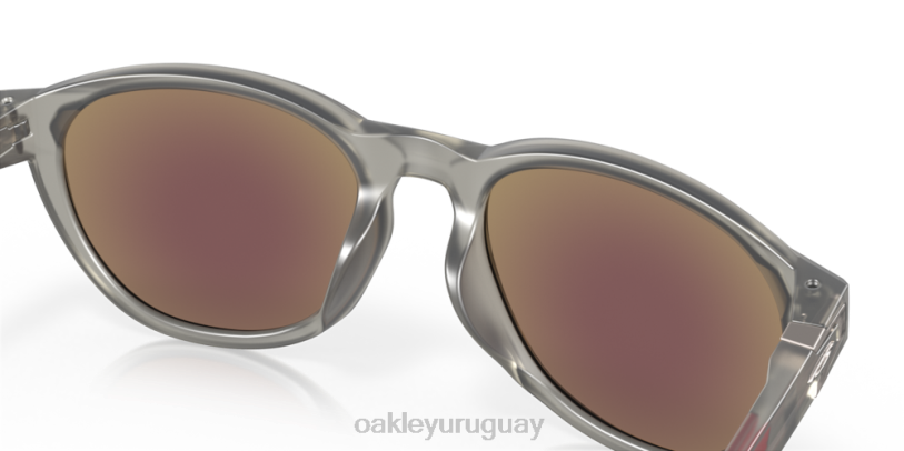 Oakley caña (ajuste de puente bajo) XT4H658 gafas lentes prizm de zafiro, montura de tinta gris mate