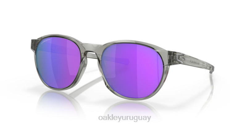 Oakley caña (ajuste de puente bajo) XT4H662 gafas lentes prizm violeta, montura tinta gris