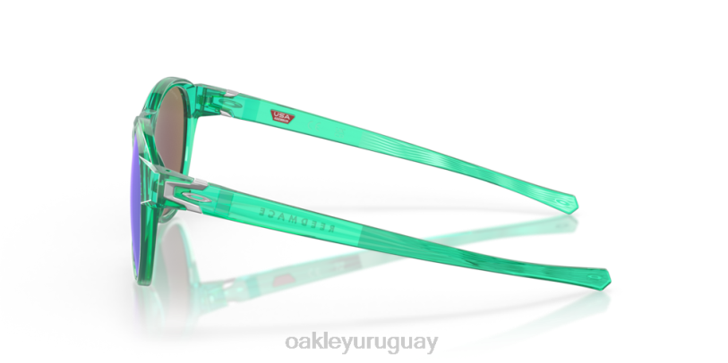 Oakley caña (ajuste de puente bajo) XT4H664 gafas lentes polarizadas prizm zafiro, montura celeste transparente