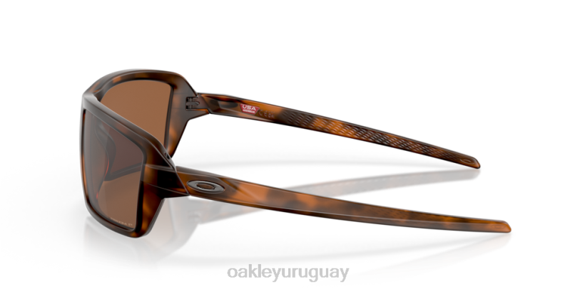Oakley cables XT4H671 gafas lentes polarizadas prizm tungsteno, montura carey marrón