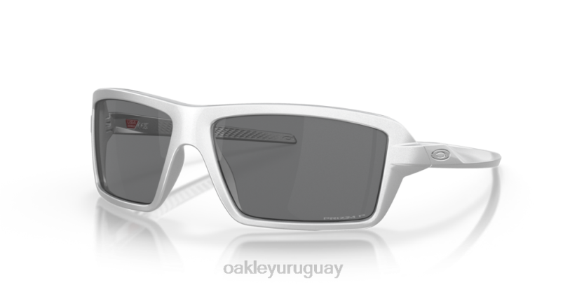 Oakley cables colección x-silver XT4H676 gafas lentes prizm polarizadas negras, montura x-silver