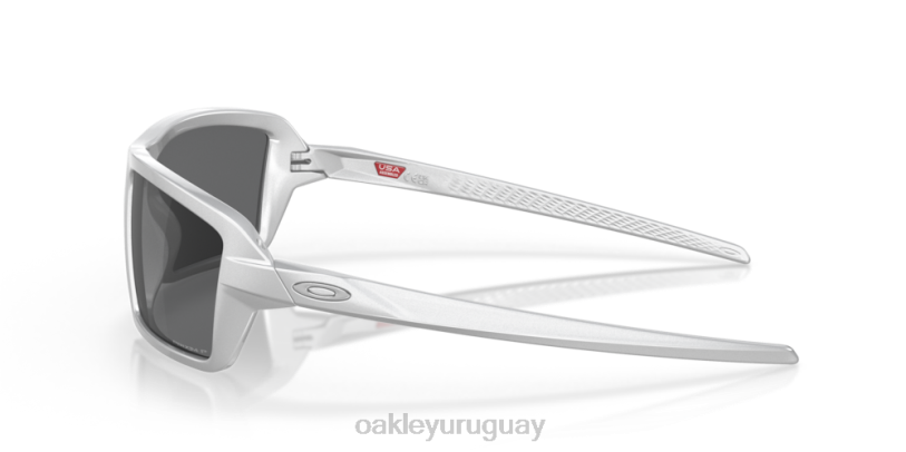 Oakley cables colección x-silver XT4H676 gafas lentes prizm polarizadas negras, montura x-silver