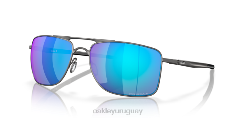 Oakley calibre 8 XT4H513 gafas lentes polarizadas prizm sapphire, montura de bronce mate