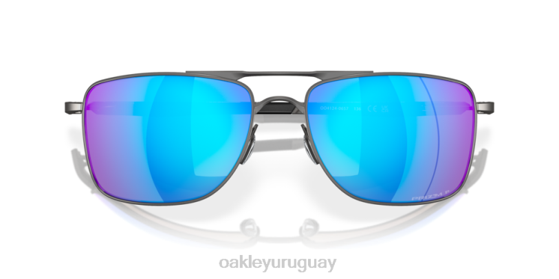 Oakley calibre 8 XT4H513 gafas lentes polarizadas prizm sapphire, montura de bronce mate