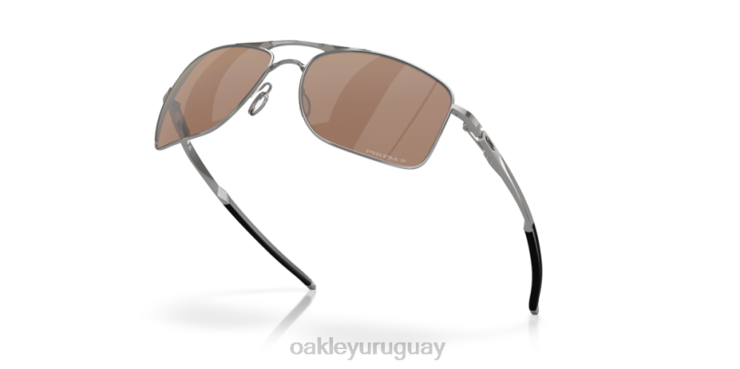 Oakley calibre 8 XT4H514 gafas Lentes polarizadas Prizm de tungsteno, montura de cromo pulido.