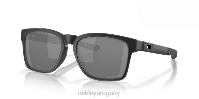 Oakley catalizador (ajuste de puente bajo) XT4H878 gafas lentes polarizadas iridio negro, montura negra mate