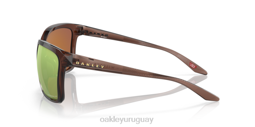 Oakley centeno silvestre XT4H289 gafas lentes polarizadas prizm oro rosa, montura amatista pulida