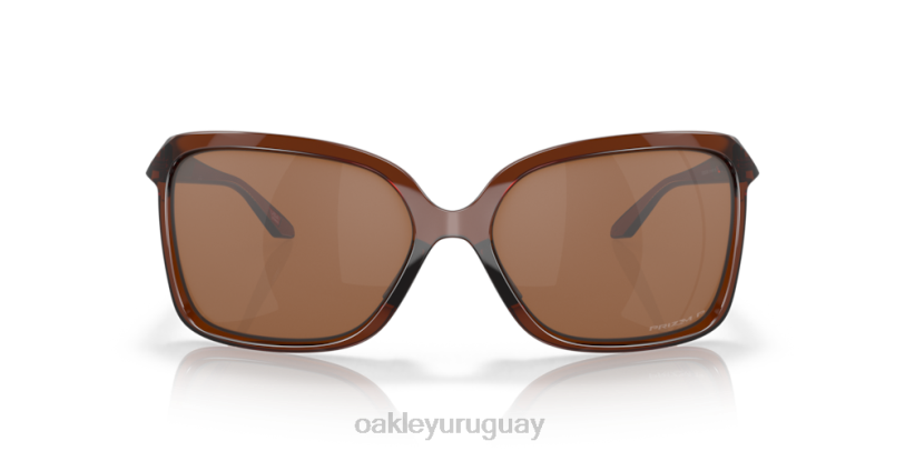 Oakley centeno silvestre XT4H290 gafas Lentes polarizadas Prizm de tungsteno, montura de cerveza de raíz pulida.