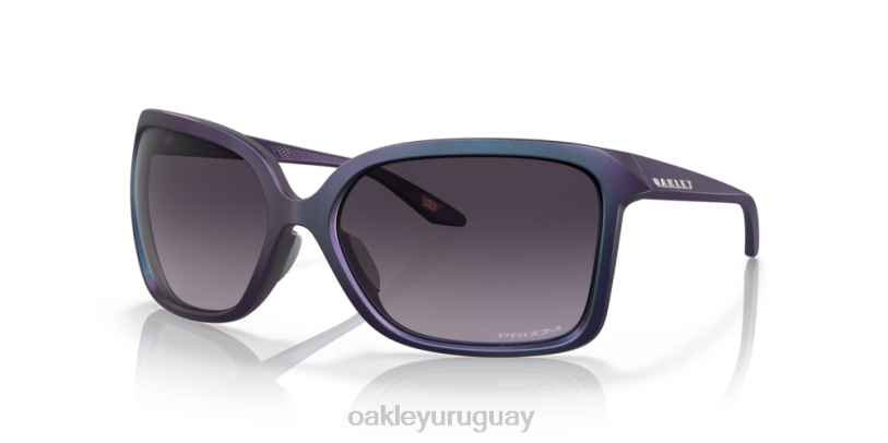 Oakley centeno silvestre XT4H293 gafas Lentes prizm gris degradado, montura con cambio de color cian mate/púrpura